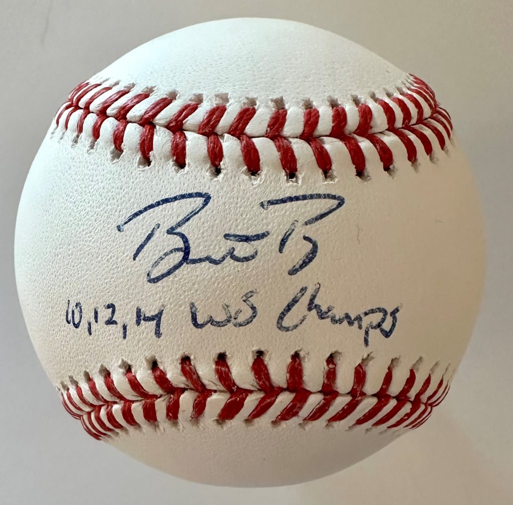 Buster Posey Signed Baseball Giants World Series The Autograph Source