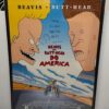 Beavis & Butthead Full Theater Size Movie Poster signed by Mike Judge