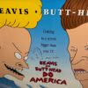 Beavis & Butthead Full Theater Size Movie Poster signed by Mike Judge - Image 2