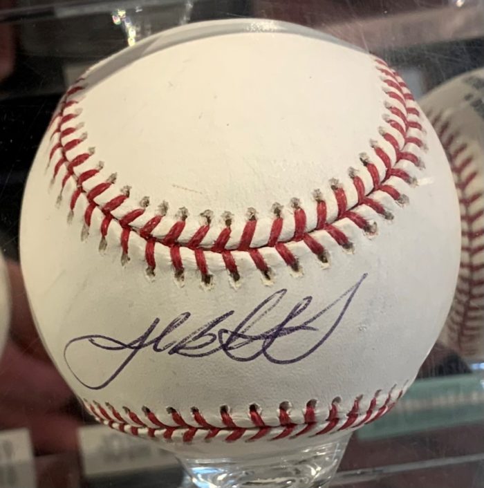 Josh Beckett Autographed Baseball