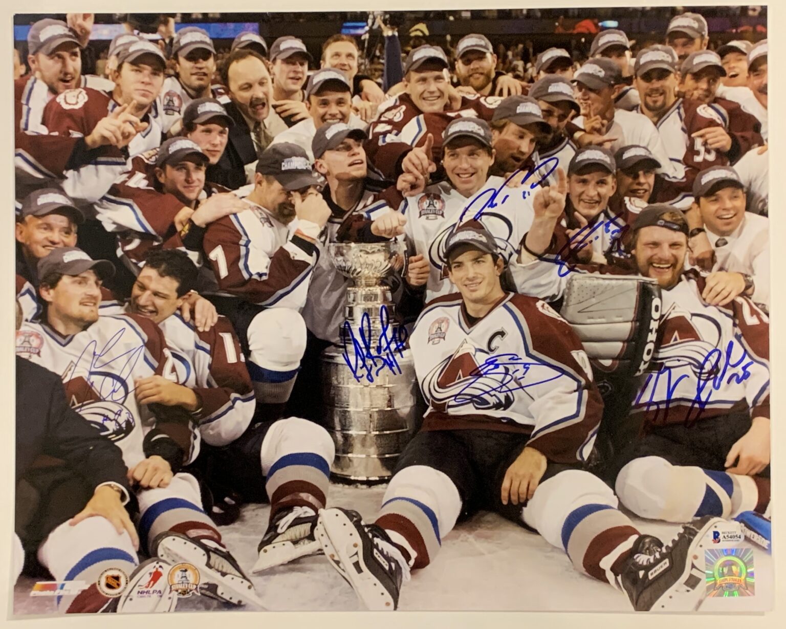 Colorado Avalanche 2022 Stanley Cup Championship Team Multi Signed