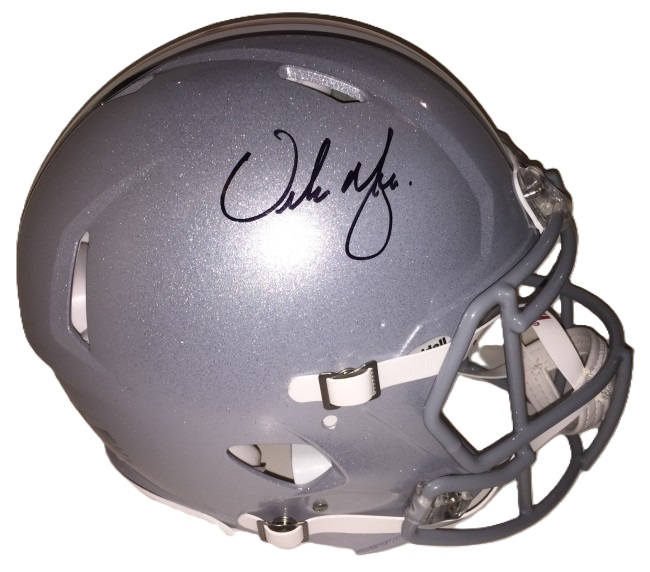 Urban Meyer Signed Buckeyes Helmet