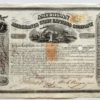 William Fargo Signed American Express Stock Certificate [Wells Fargo] - Image 2