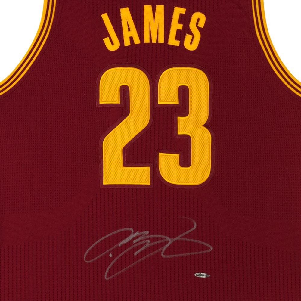 james signed jersey