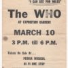 The Who Autographed Concert [Poster] Handbill - signed all 4 with Moon - Image 3