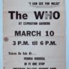 The Who Autographed Concert [Poster] Handbill - signed all 4 with Moon - Image 7