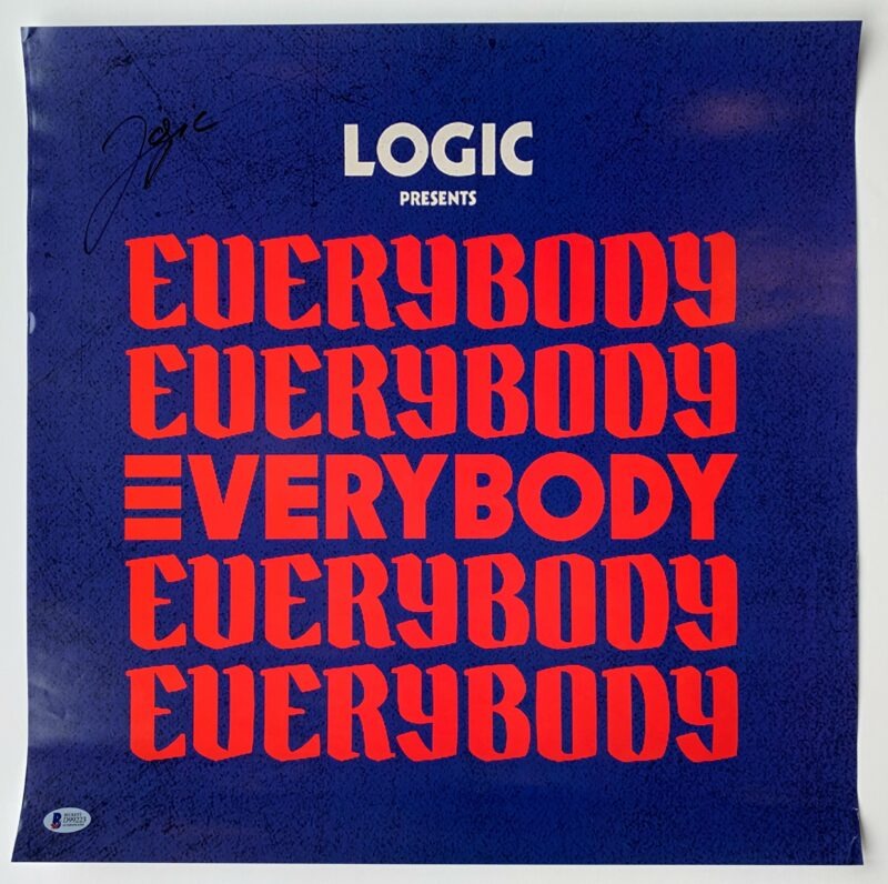 LOGIC Autographed Album Poster 18x18 - The Autograph Source