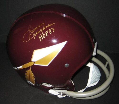 Sonny Jurgensen Autographed Vintage style Redskins Helmet