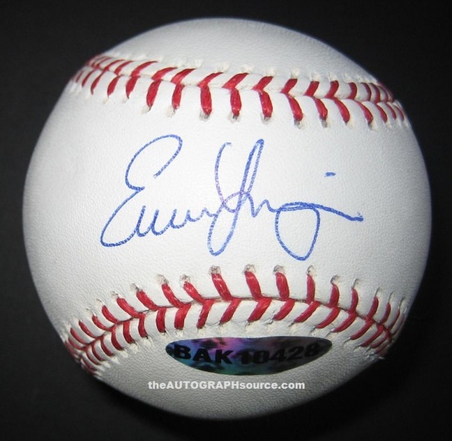 Evan Longoria Autographed Baseball