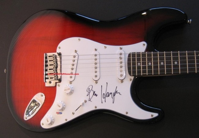 Ben Harper Autographed Guitar