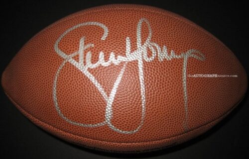 Steve Young Signed Football