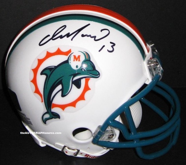 dan marino mini helmet