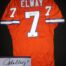 John Elway Signed Orange Crush Jersey