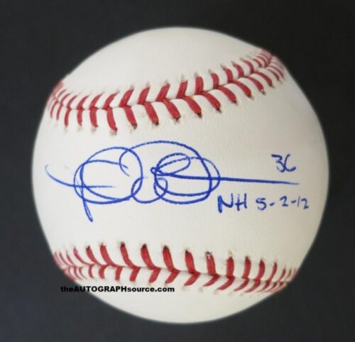 Jered Weaver Autographed Baseball