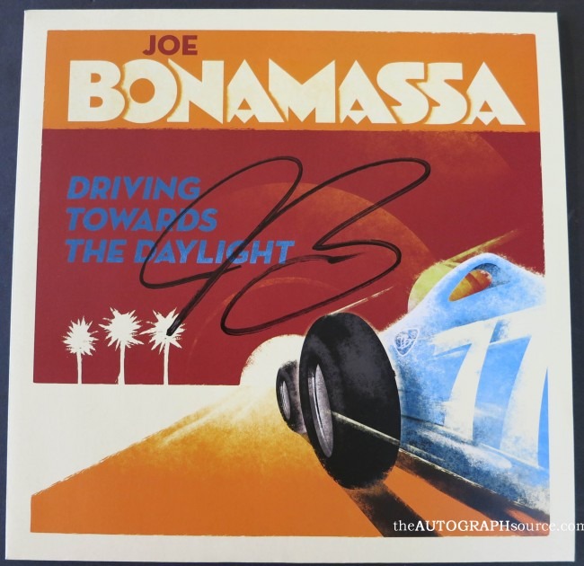 Joe Bonamassa Signed LP - Driving Towards Daylight