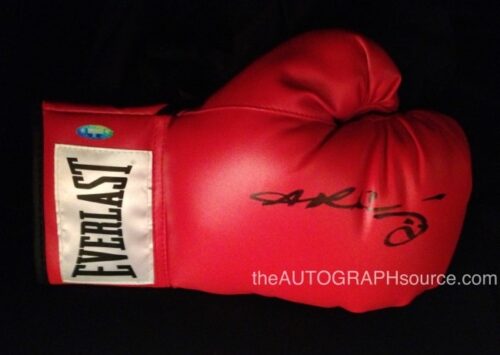 Sugar Ray Leonard Autographed Boxing Glove