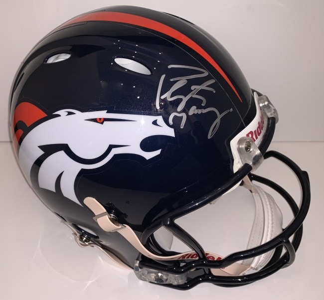 Riddell Revolution G2B-R Peyton Manning Metal Mini Helmet Facemask