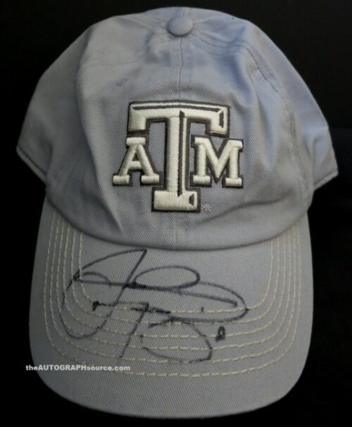Johnny Manziel Signed Texas A&M Cap