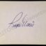 Roger Maris Autographed Card