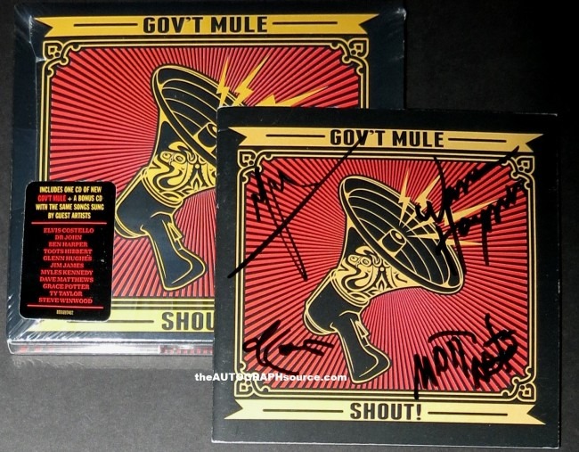 Govt. Mule Autographed CD (Album)