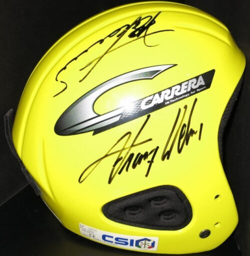 Franz Klammer Autographed Ski Helmet