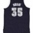 Kevin Durant Signed Thunder Jersey - PRO Authentic - Dark Blue