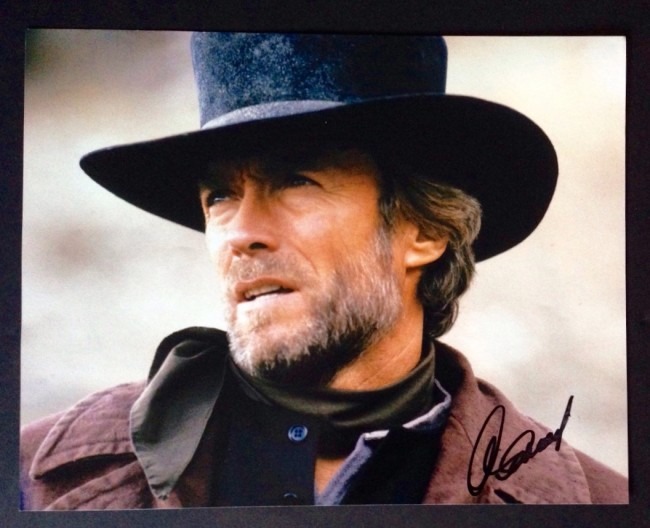 Clint Eastwood Autographed Photograph Pale Rider