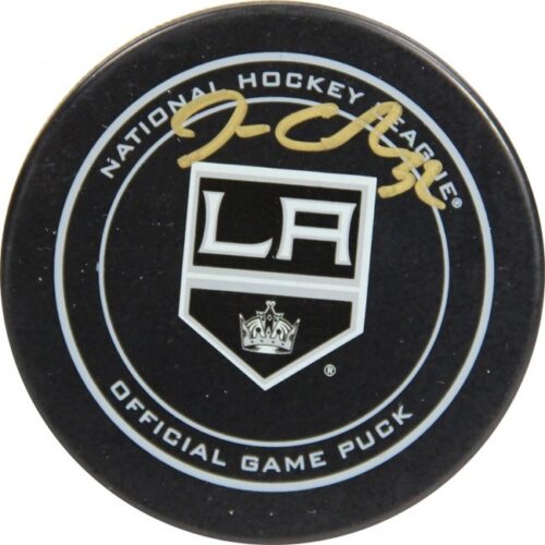 Jonathan Quick Signed Kings Puck