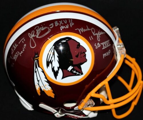 Washington Redskins Super Bowl MVP Multi Signed Helmet