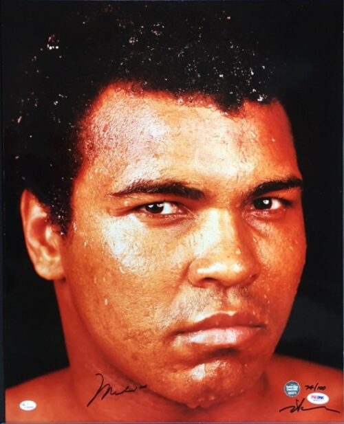 Muhammad Ali Autographed Photograph LE - close-up