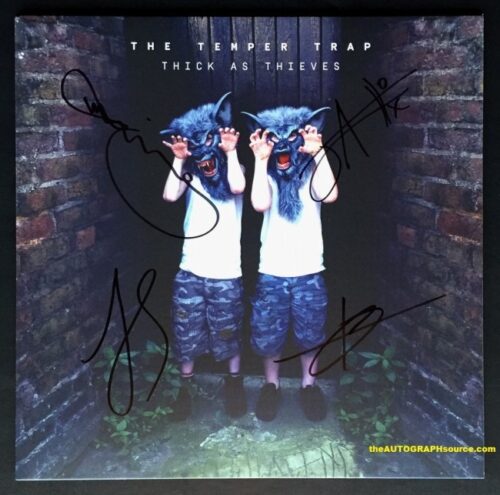 The Temper Trap Autographed Album