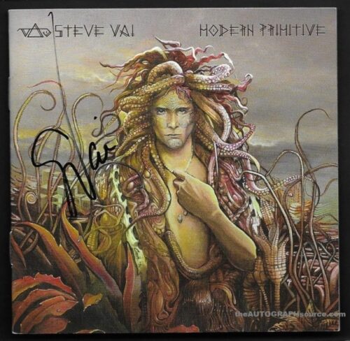 Steve Vai Signed "Modern Primitive" CD