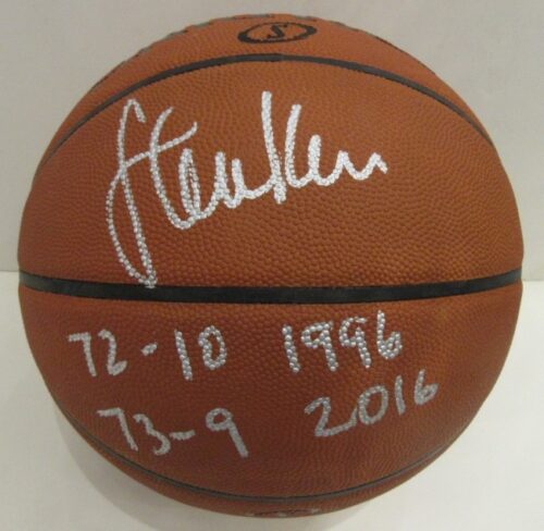 Steve Kerr Autographed Basketball