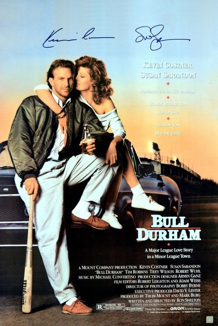 Bull Durham Autographed Movie Poster