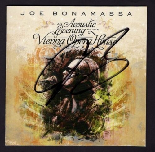 Joe Bonamassa Signed CD - Vienna Opera House