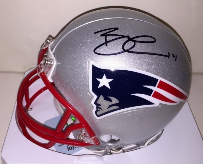 Brandin Cooks Signed Patriots Mini Helmet