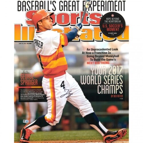 George Springer Signed Astros 16x20 Photo of 2014 Sports Illustrated Cover