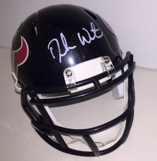 Deshaun Watson Signed Texans Speed Mini Helmet