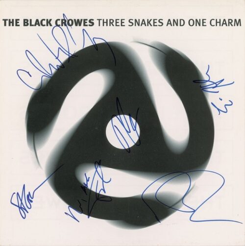 The Black Crowes Signed Album Flat