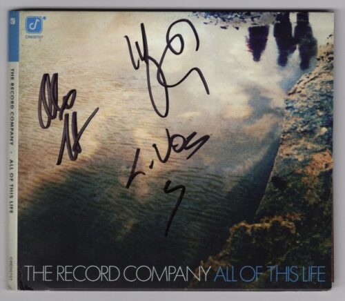 The Record Company Autographed CD - signed by band
