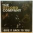 The Record Company Autographed Give It Back to You Album