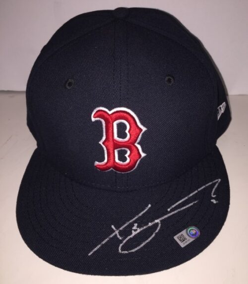 Xander Bogaerts Autographed Red Sox Cap