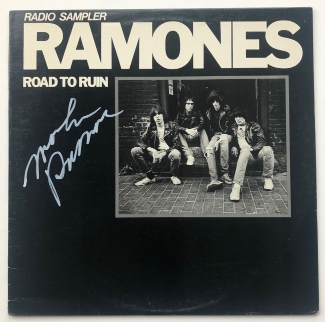 Marky Ramone Autographed Ramones Album