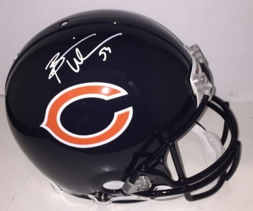 Brian Urlacher Autographed Chicago Bears Helmet