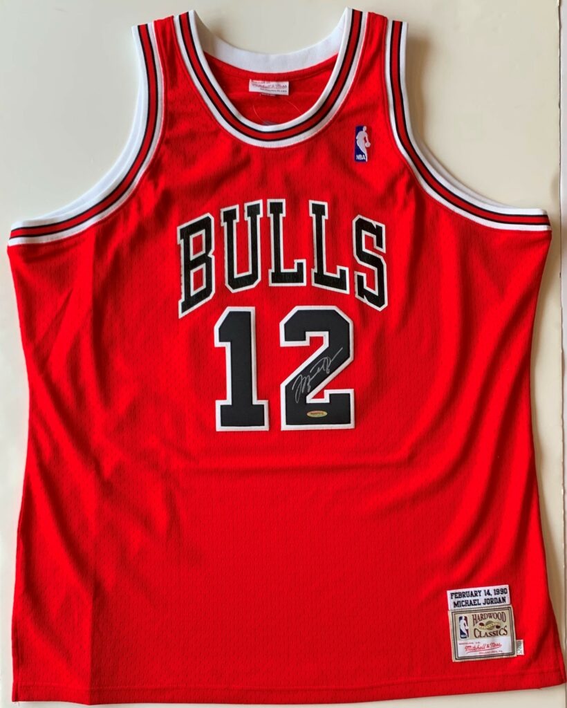 Michael Jordan Autographed Red Bulls Number 12 Jersey UDA COA. - The ...