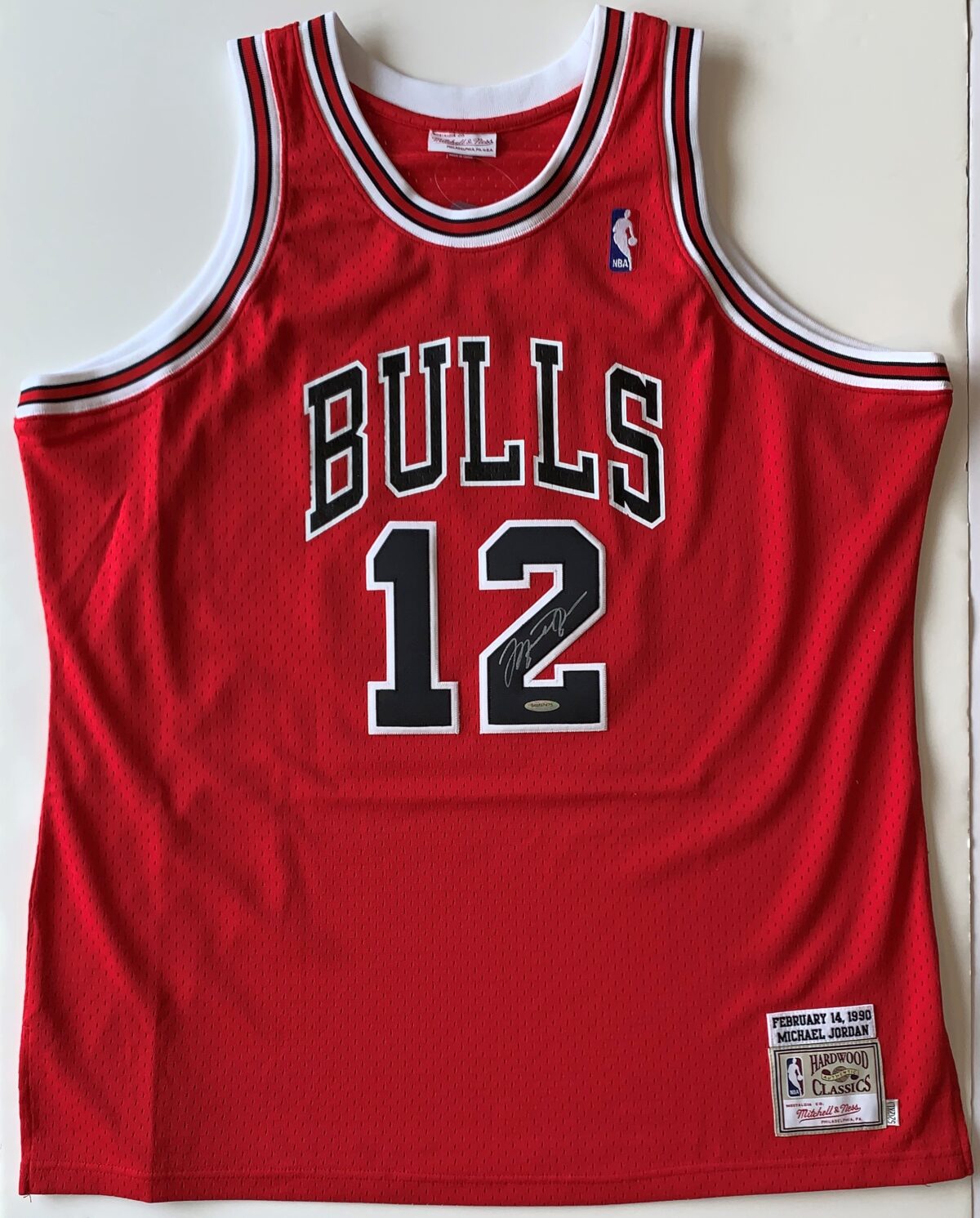 Michael Jordan Autographed Red Bulls Number 12 Jersey UDA COA. - The ...