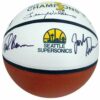 Seattle SuperSonics 1978-79 NBA Championship Team Signed Basketball - Image 3