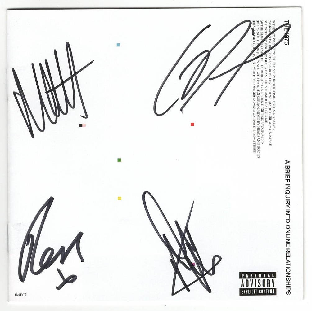 The 1975 Signed 