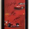 Ferrari 2002 F1 Catalog signed by 4 Ferrari drivers with Schumacher