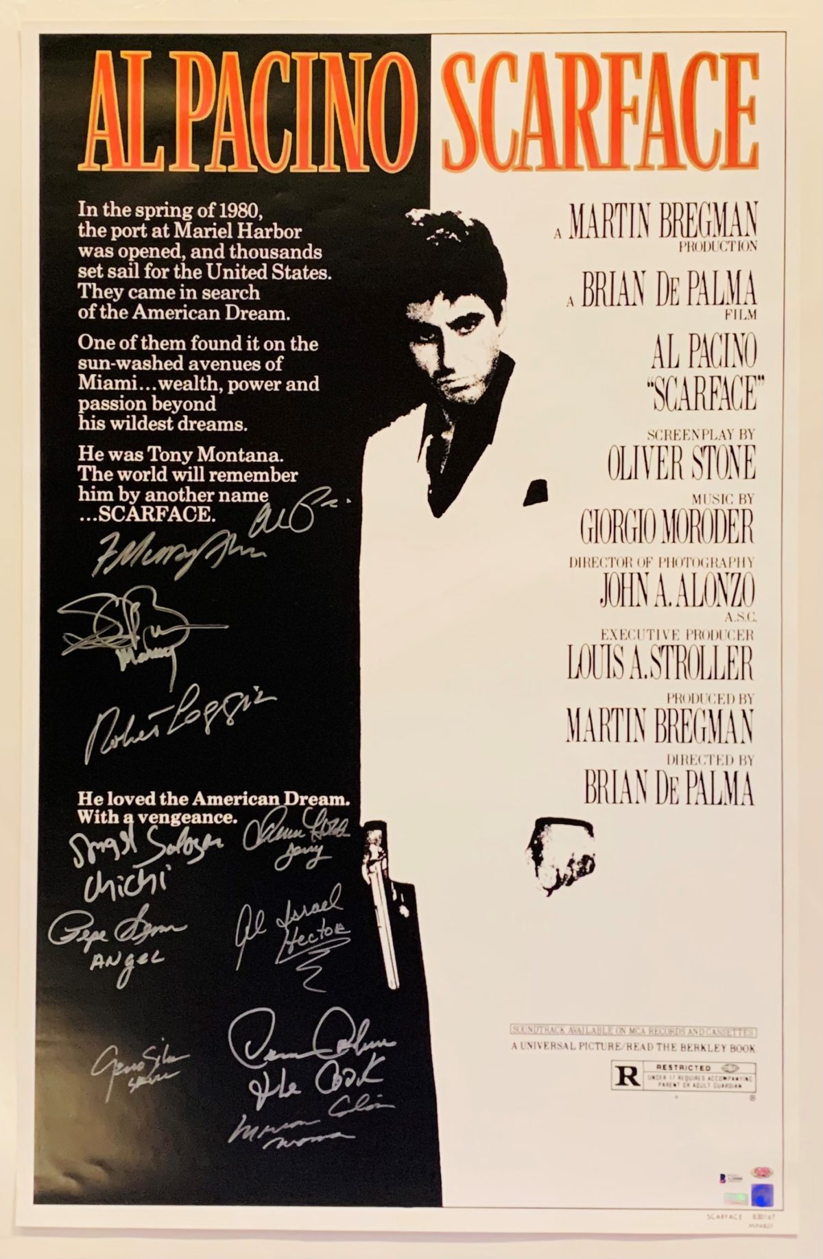 scarface poster 5 ft by 3